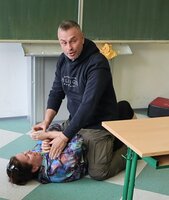 CELOŠKOLNÍ PROJEKT „BEZPEČNÁ ŠKOLA“ - 1. část: Školení učitelů na zvládání krizových situací