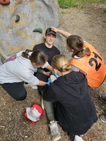2. místo v okresním kole Soutěže mladých zdravotníků