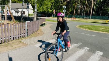 Zábava a poučení na dopravním hřišti – 4. C v akci