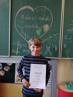 Úspěch v okresním kole soutěže Matematický klokan