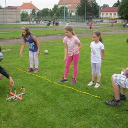 Dětský den na školním hřišti