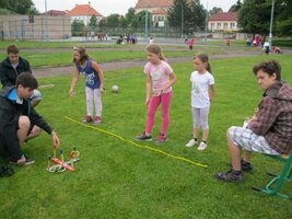 Dětský den na školním hřišti