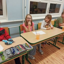 Spaní ve škole ve třídě 4. A