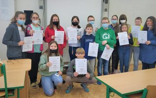 Dětská scéna - přehlídka dětských recitátorů - školní kolo