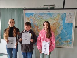 Zeměpisná olympiáda - školní kolo