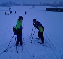 Bullerbyn ve 3. B aneb na běžkách do školy