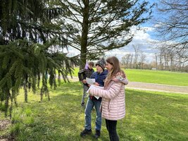 Žáci 4. B a 5. A si vyzkoušeli Easter Egg Hunt